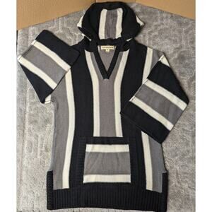 Poof Excellence Hoodie Sweater WOMENS JUNIOR M pullover 3/4 wide sleeve casual